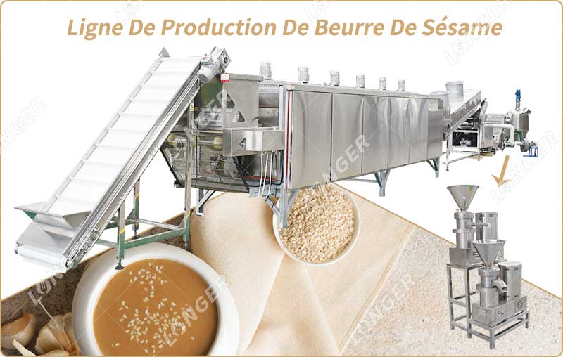 Ligne De Production De Beurre De Sésame Et De Tahini 500 Kg/H.jpg