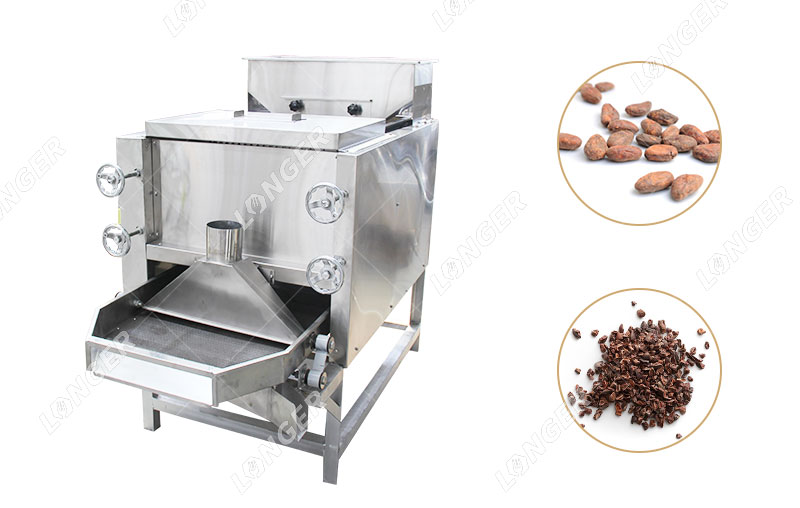 Machine À Éplucher Les Fèves De Cacao Machine À Concasser Les Fèves De Cacao