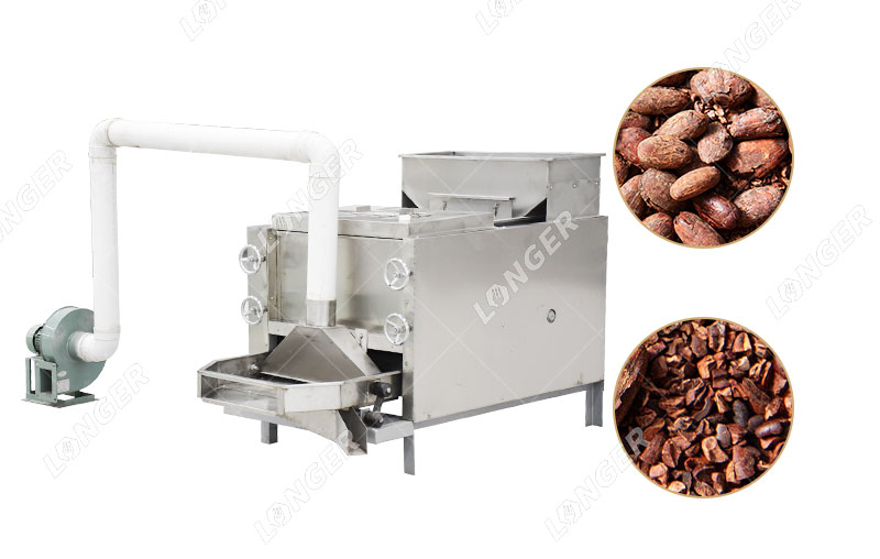 Machine À Enlever La Peau Des Fèves De Cacao Automatique