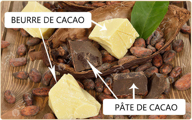 Différence Entre Le Beurre De Cacao Et La Pâte De Cacao.jpg Différence Entre Le Beurre De Cacao Et La Pâte De Cacao.jpg