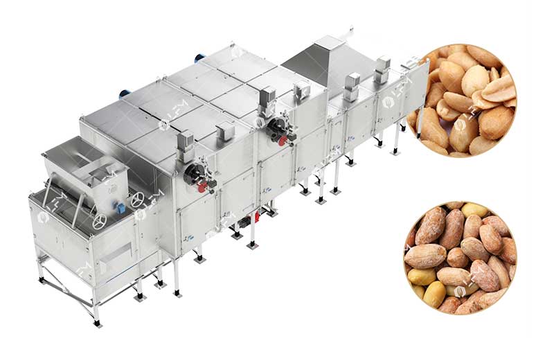 Machine De Torréfaction D'Arachides À Gaz Industrielle.jpg